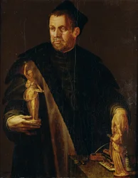 Retrato del coleccionista florentino Vincenzo Borghini